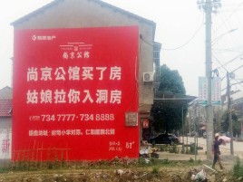 汝阳墙体广告在乡镇、农村市场的媒体优势