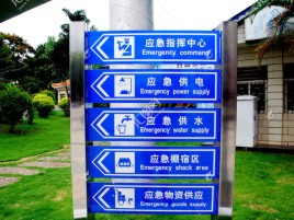 汝阳标识导向系统设计需要掌握的四大元素