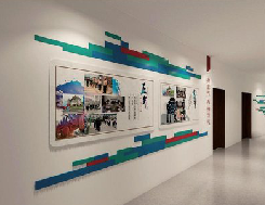 汝阳企业文化墙用什么材料好？